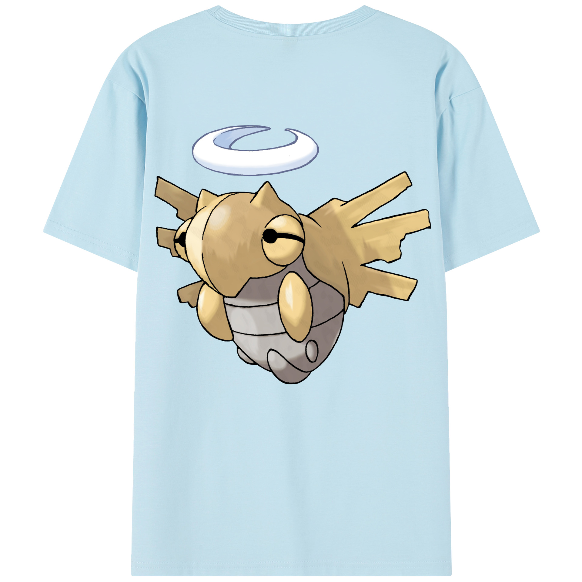 （画像用） ポケットモンスター Pokémon 綿100％半袖Tシャツ（背面プリント）